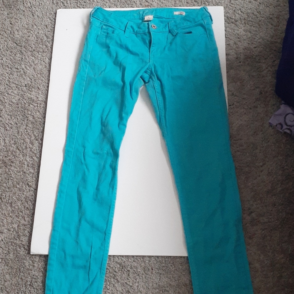 Light blue super skinny jeans